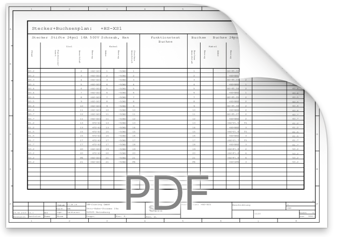 Dokumentation Steckerplan